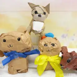 【 可愛い作品 】卒業生家族からもらった犬愛溢れるプレゼント！