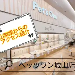 【 ペッツワン城山店 】アクセス紹介!山梨編