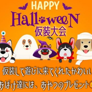 【 ハロウィンイベント 】可愛いおばけになって集合しよう!!
