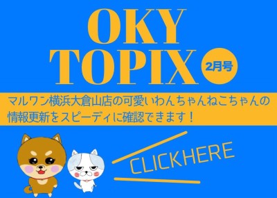 【 OKURAYAMA トピックス2月版】マルワン大倉山店の2月の情報配信を確認！