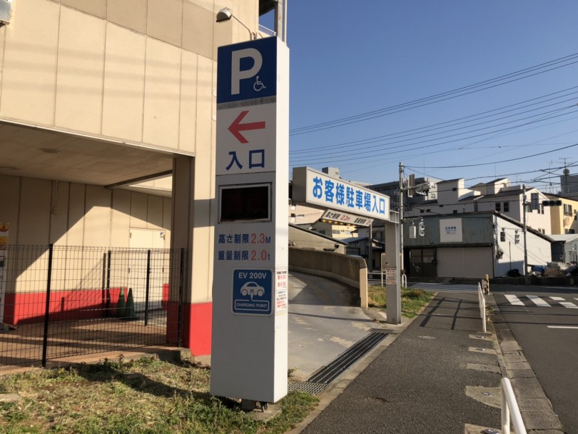 駐車場の入口 | 多摩川河川敷 オススメお散歩コース - 本羽田店