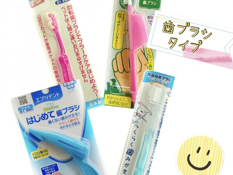 歯ブラシタイプ | 子犬＆子猫の歯磨きトレーニング - 東川口店