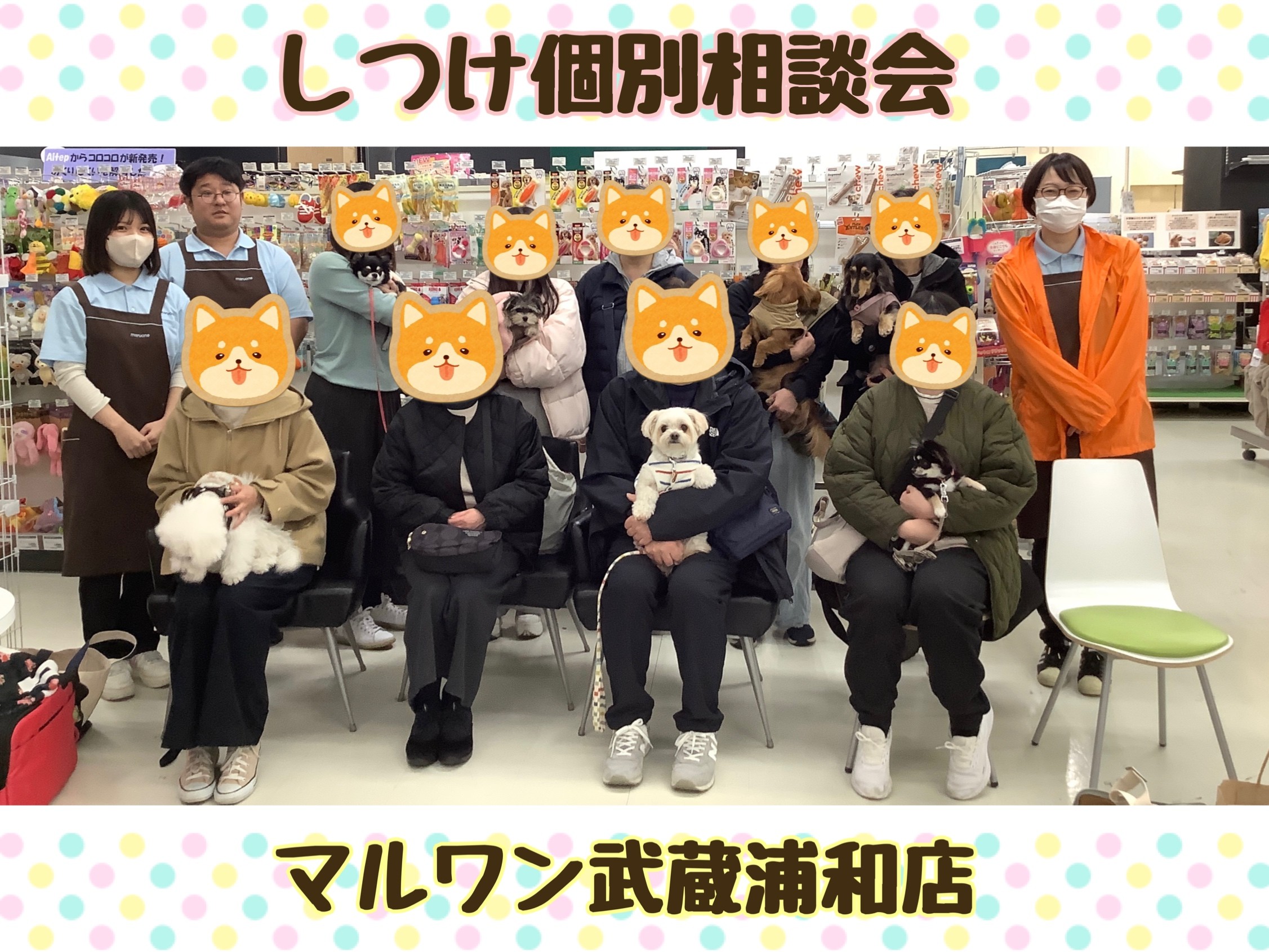 しつけ個別相談会 】愛犬との絆の結び方レクチャーとお悩み相談 